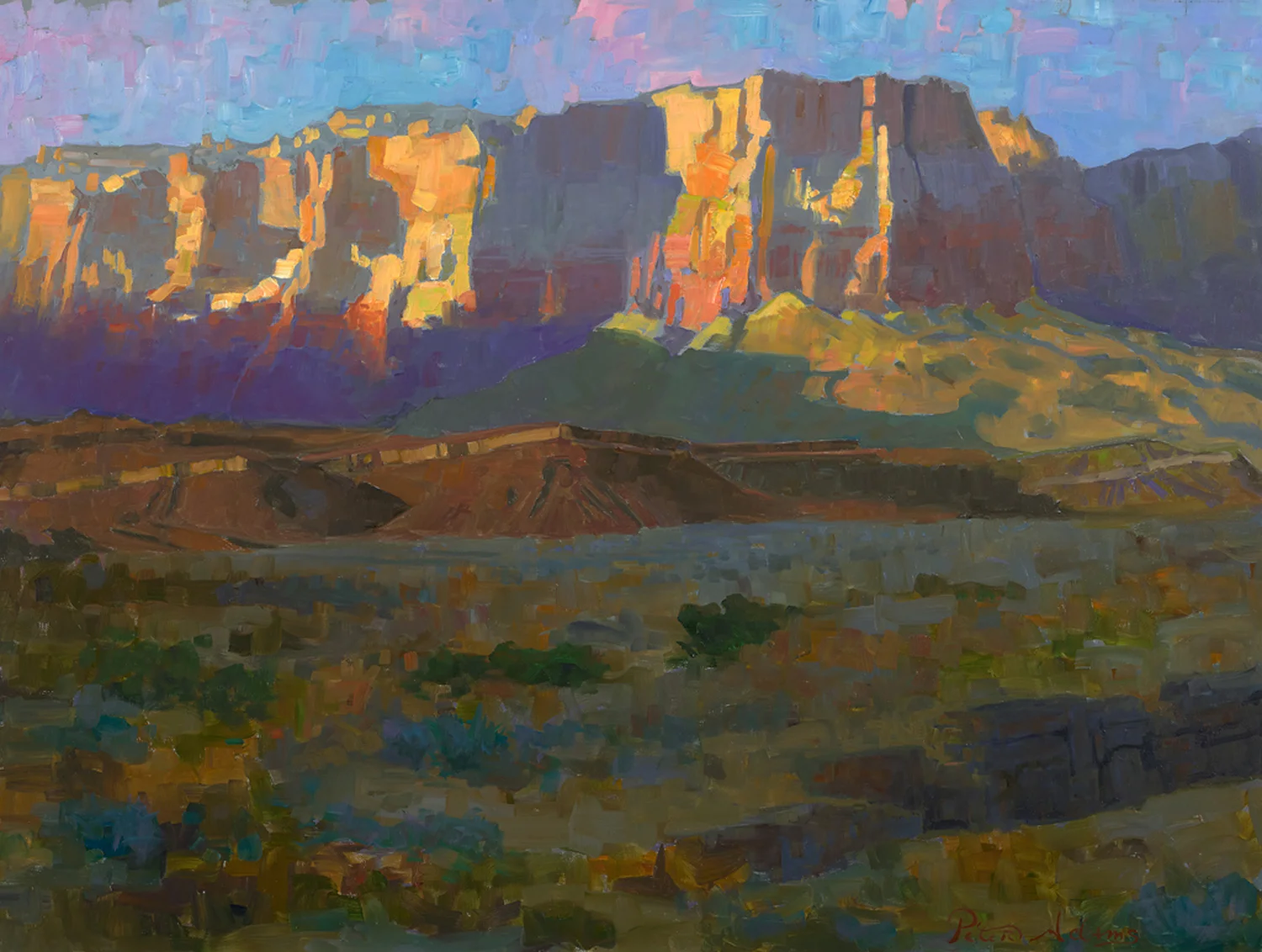 70年代　Peter Adams　ピータアダムス　アクリルペイント　アート 70年代 Peter Adams ピータアダムス アクリルペイント アート 70